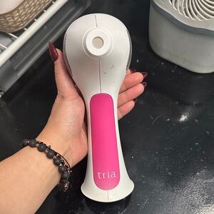 Pink and White Hair Removal Device